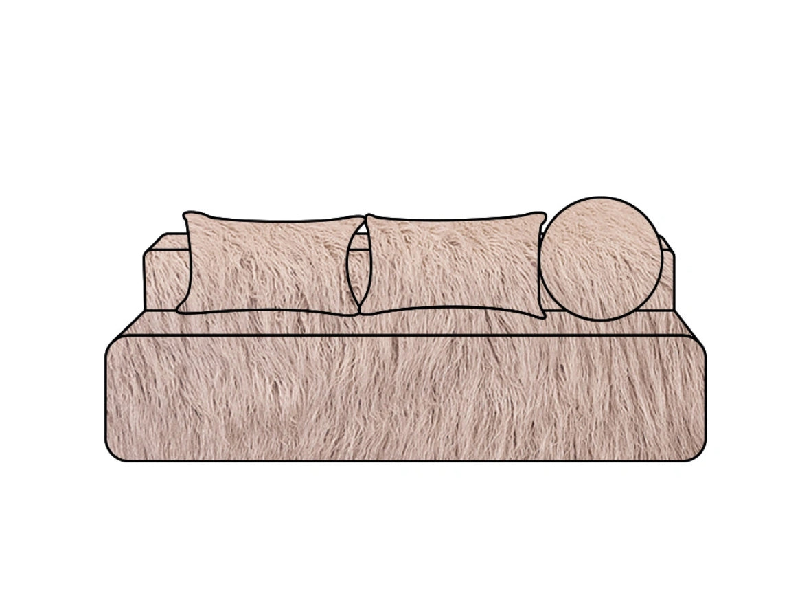 Sur housse canapé convertible bed and philosophy